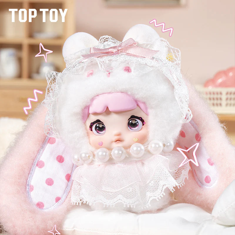 Nommi Baby Sweetheart Bunny Plush Pendants