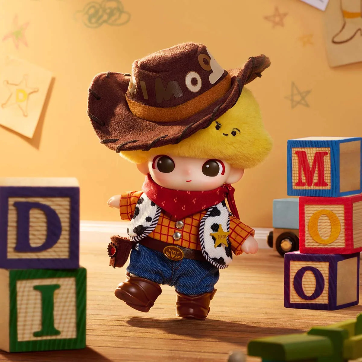 Popmart DIMOO x PIXAR Series Vinyl Plush Pendants