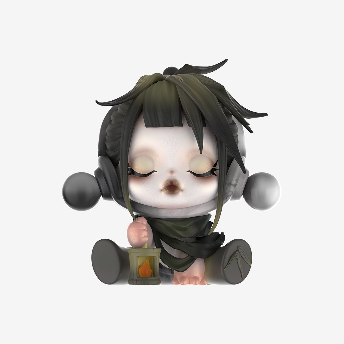 Pop Mart Skull Panda The Ink Plum Blossom Series Figures