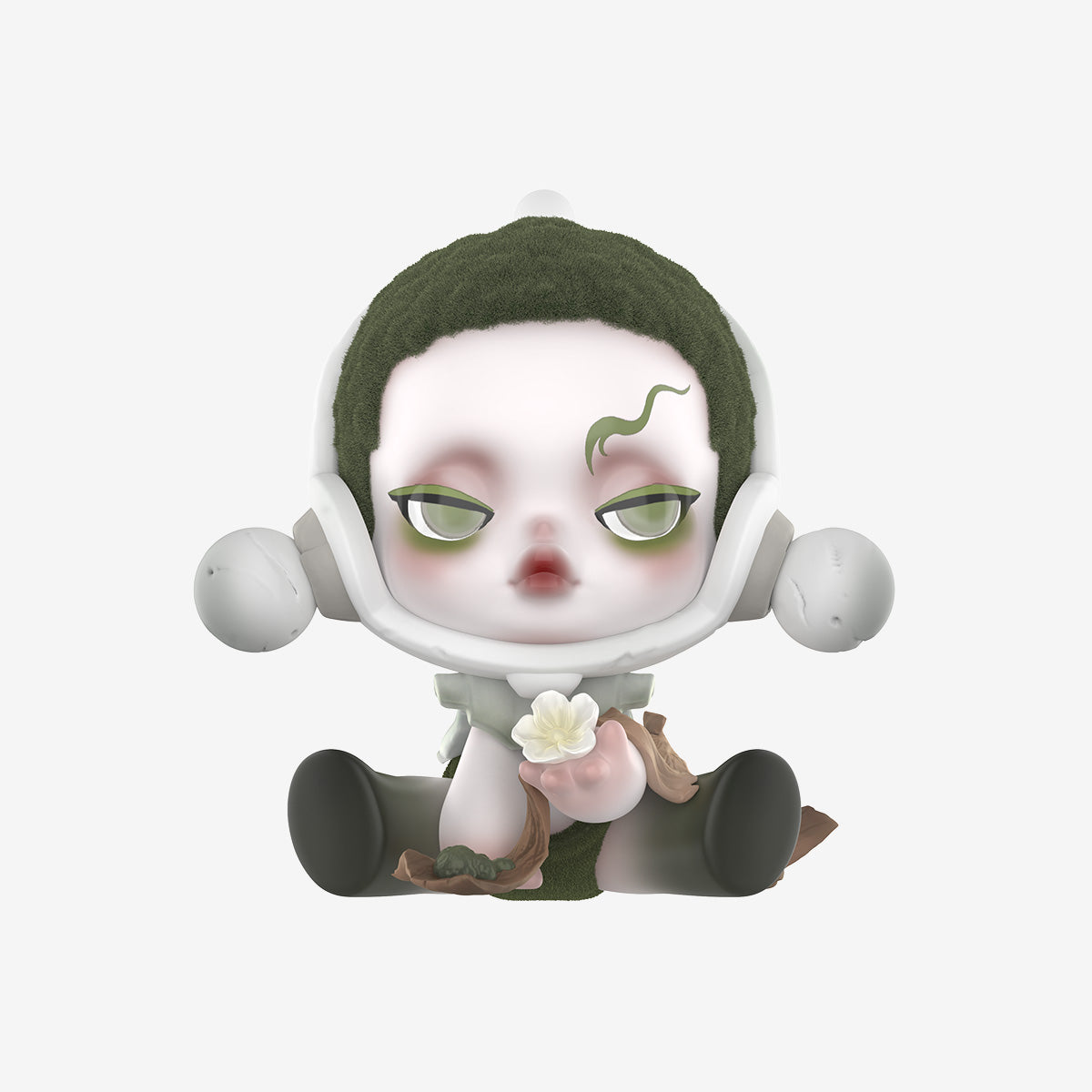 Pop Mart Skull Panda The Ink Plum Blossom Series Figures