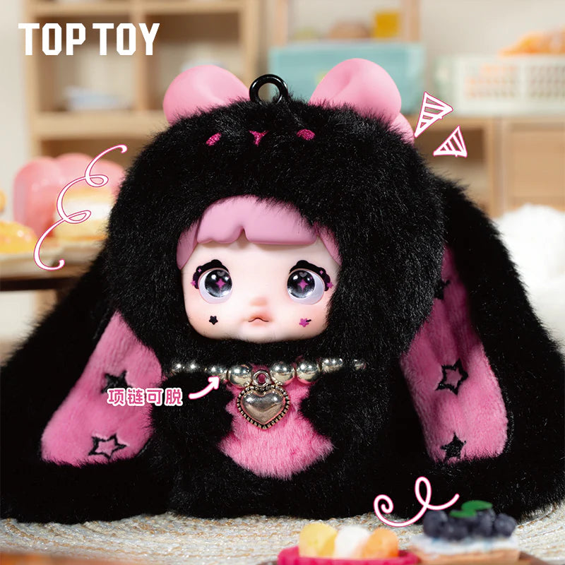 Nommi Baby Sweetheart Bunny Plush Pendants