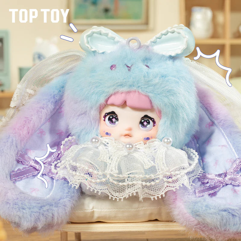 Nommi Baby Sweetheart Bunny Plush Pendants
