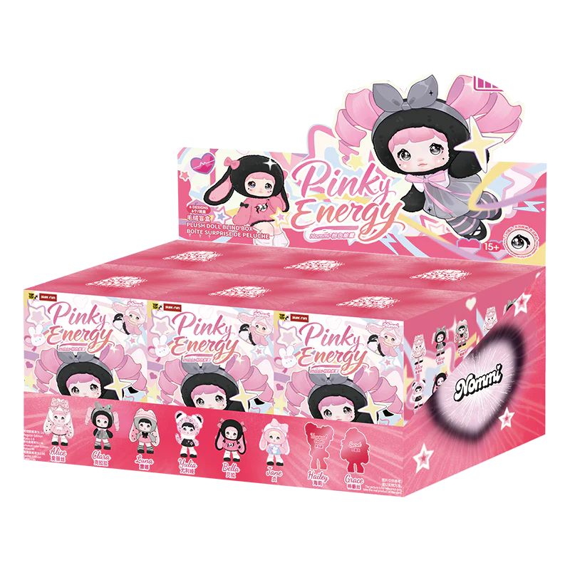 Nommi Pink Energy Series Plush Doll Pendants