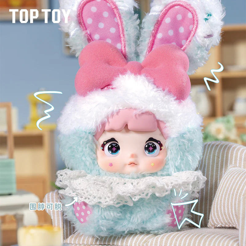 Nommi Baby Sweetheart Bunny Plush Pendants