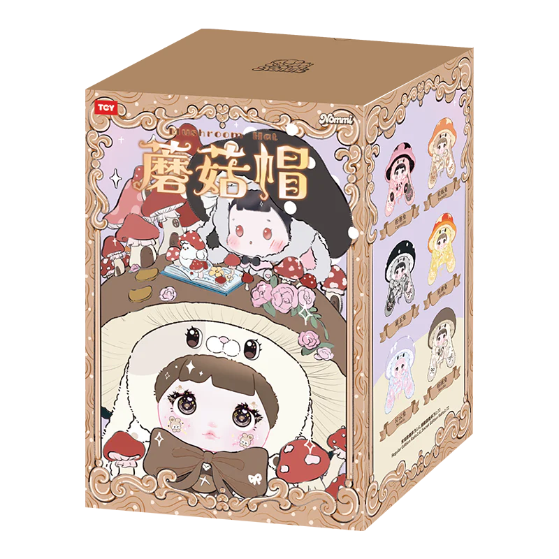 Nommi Mushroom Hat Series Plush Dolls 400%