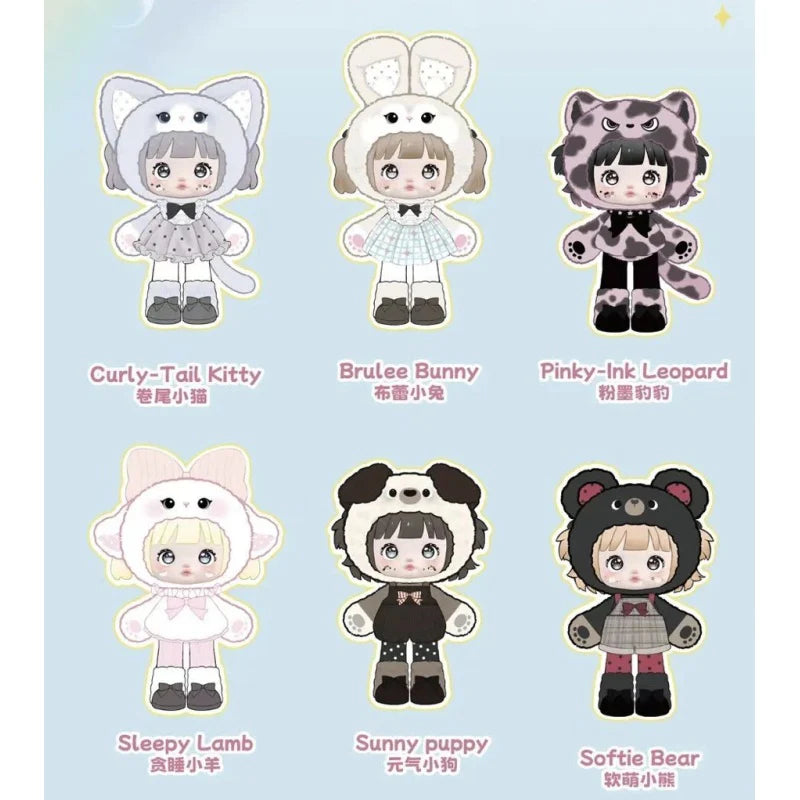 Nommi-Forest Kingdom 5-Joint Articulated Plush Gift Series Dolls