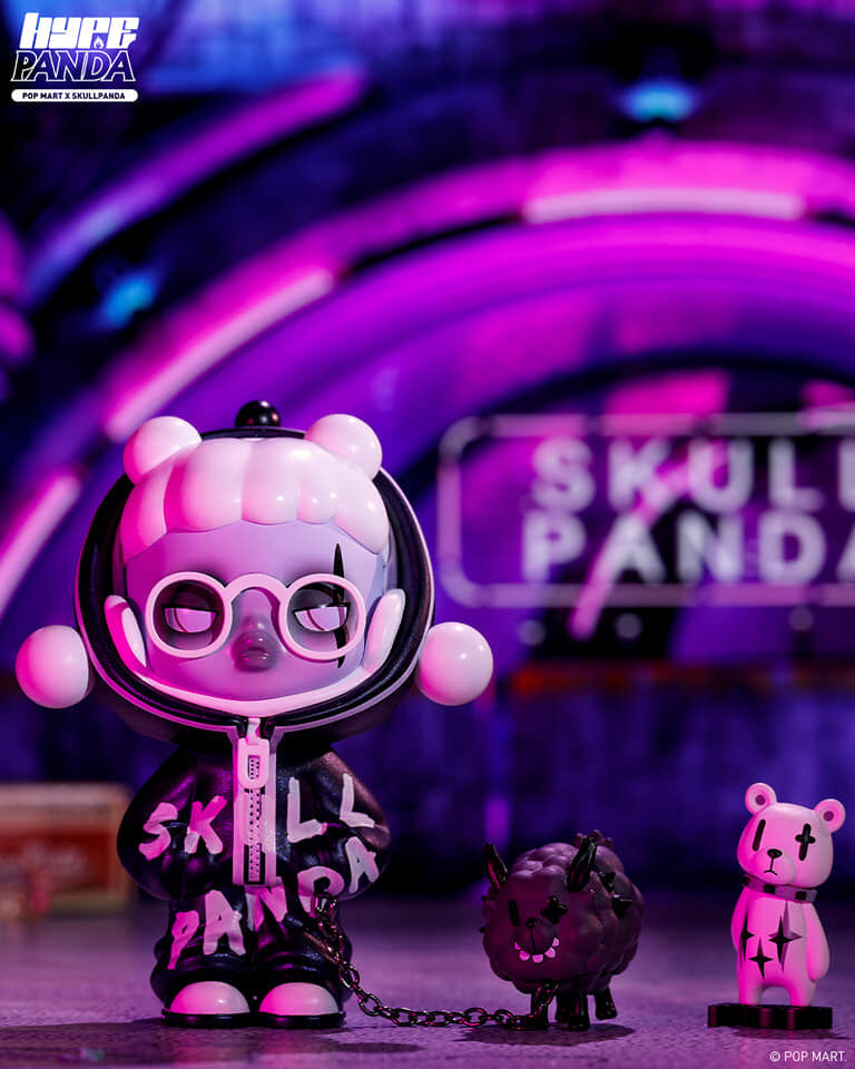 Pop Mart Skull Panda Hype Panda Series Figures