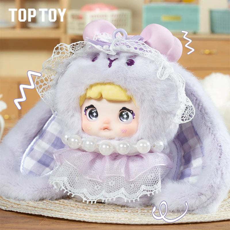 Nommi Baby Sweetheart Bunny Plush Pendants