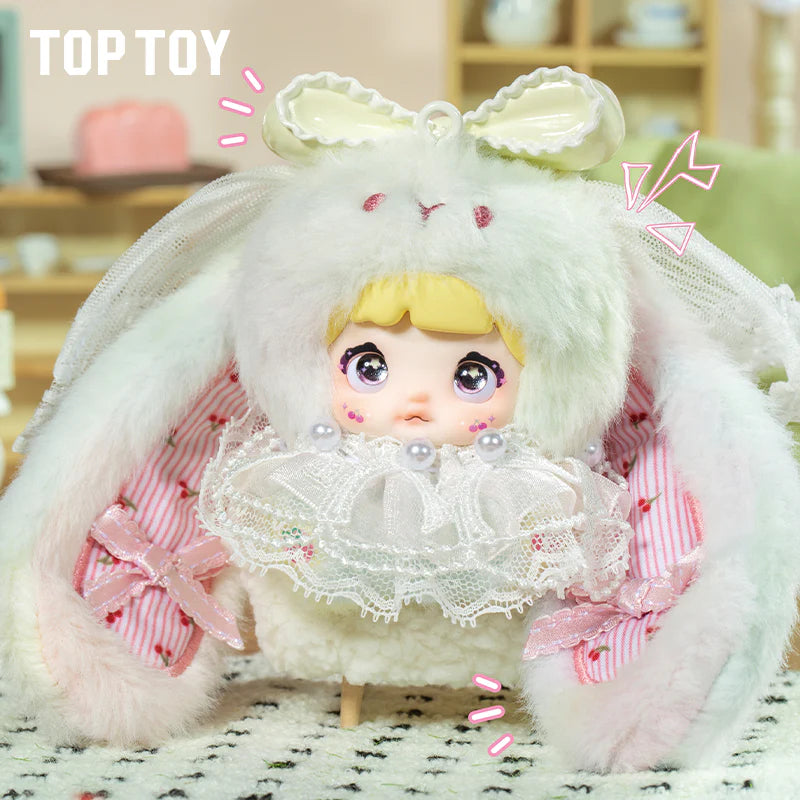 Nommi Baby Sweetheart Bunny Plush Pendants