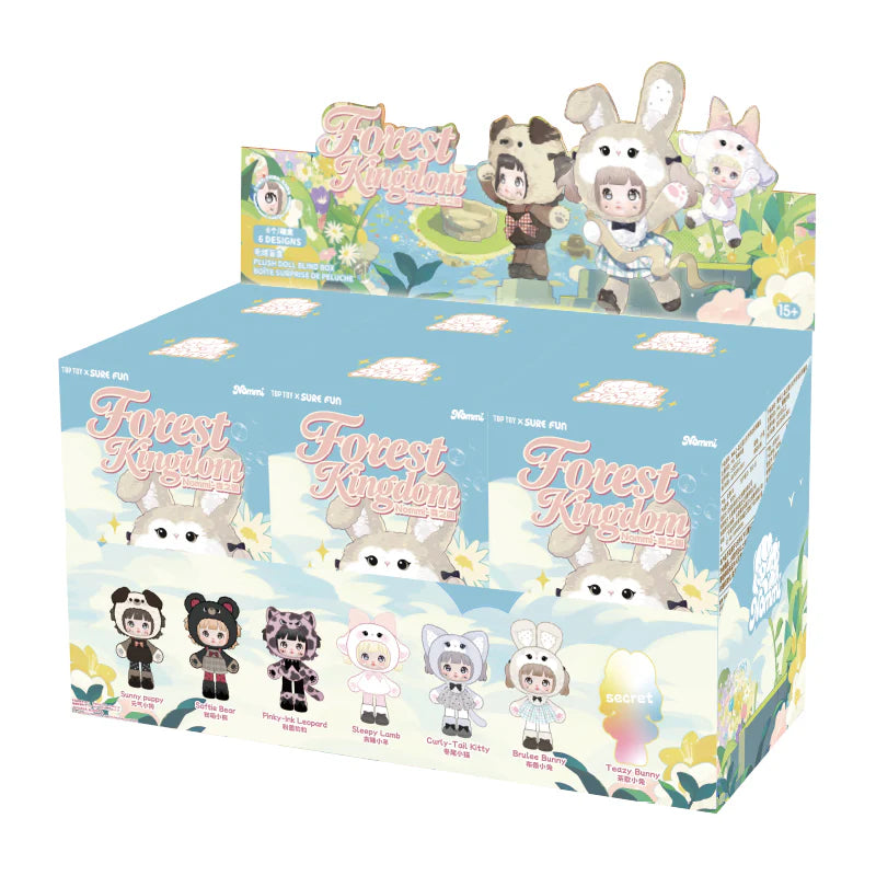 Nommi-Forest Kingdom 5-Joint Articulated Plush Gift Series Dolls