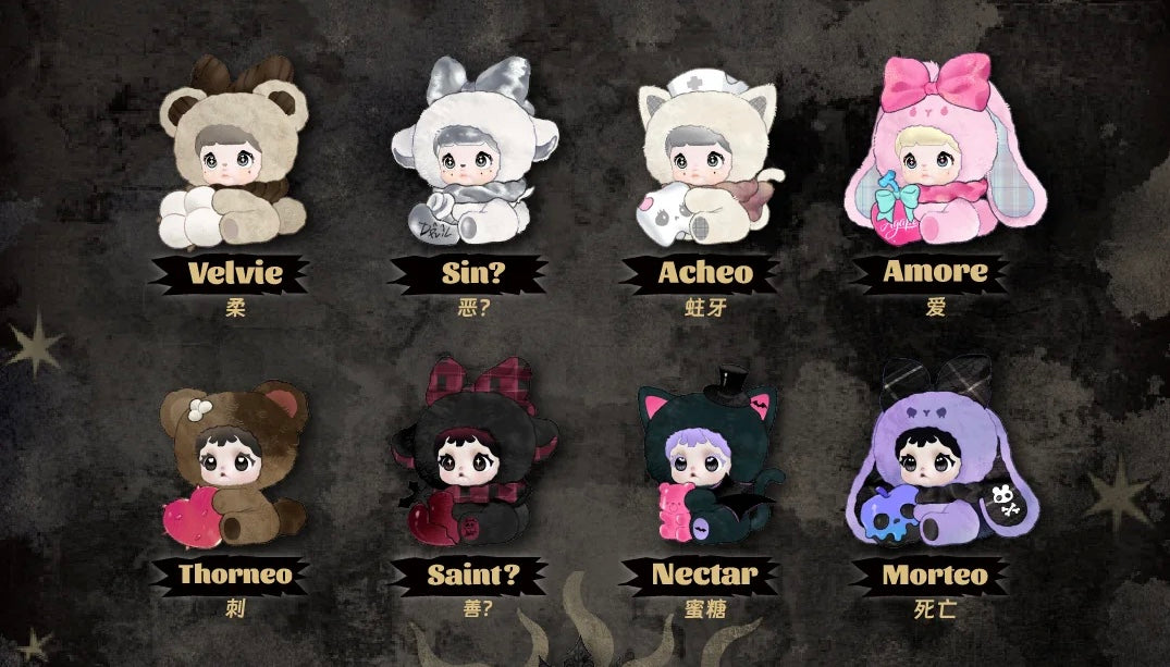 Nommi X Heymi The Entwined Fate Series Plush Pendants
