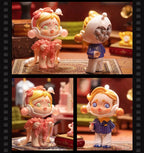 Pop Mart Skull Panda Action Cut Series Figures