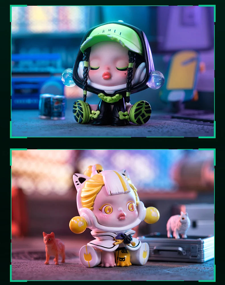 Pop Mart Skull Panda City of Night Series Figures