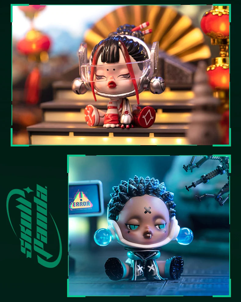 Pop Mart Skull Panda City of Night Series Figures