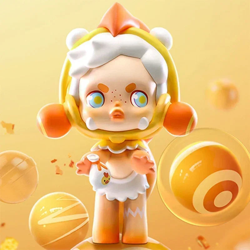 Pop Mart Skull Panda Candy Monster Town Series Figures