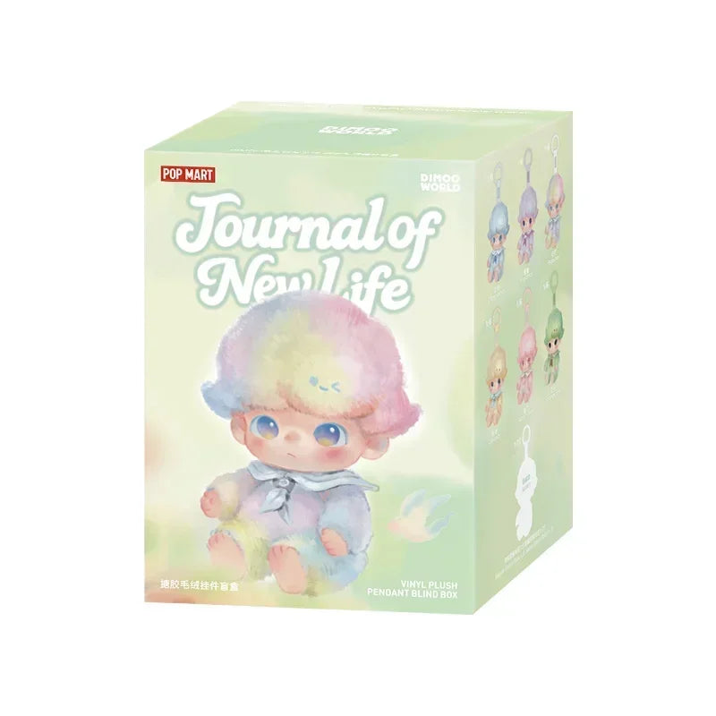 Popmart DIMOO Journal Of New Life Series Vinyl Plush Pendants