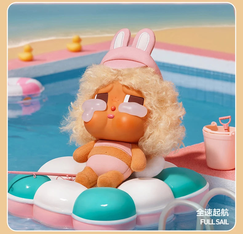 Pop Mart Crybaby Vacation Mode On Series - Vinyl Plush Pendants