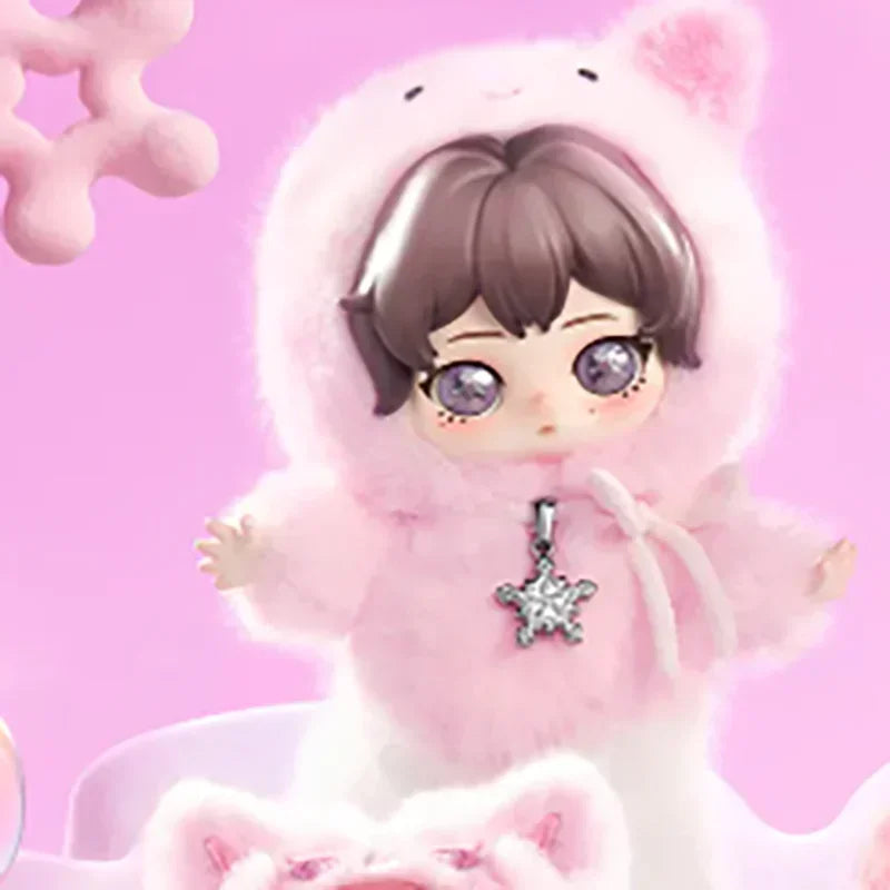Pop Mart aespa Fluffy Club Series Vinyl Plush Doll Pendants