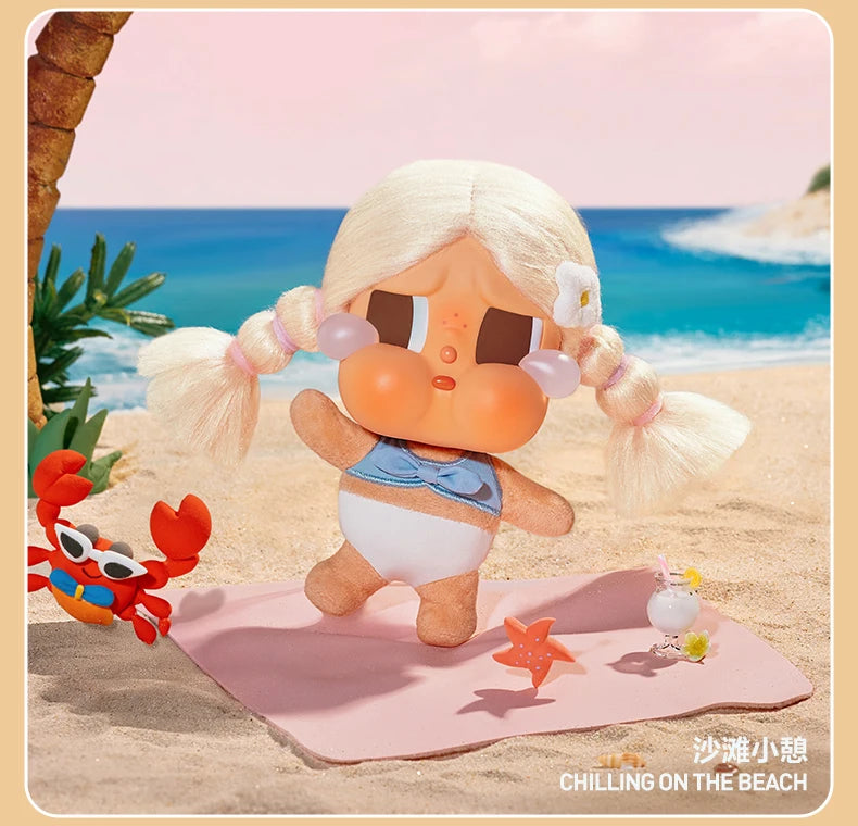 Pop Mart Crybaby Vacation Mode On Series - Vinyl Plush Pendants