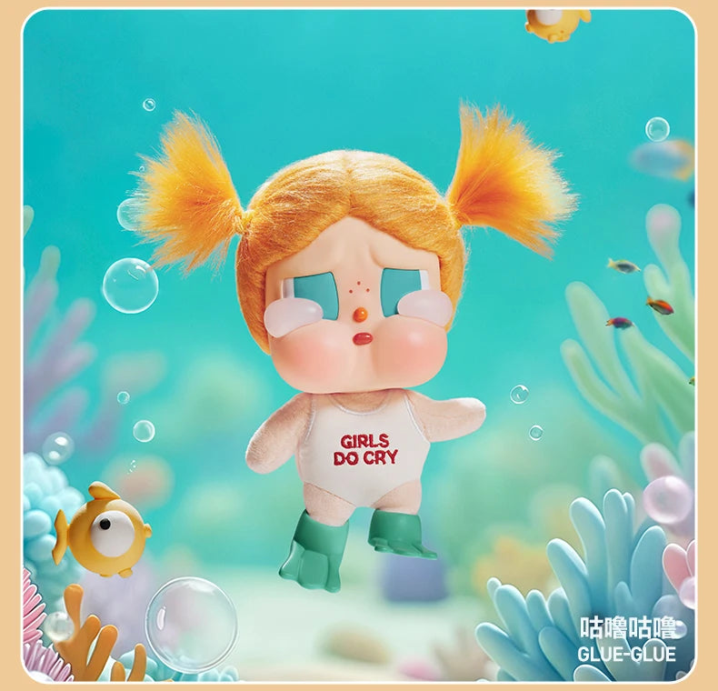 Pop Mart Crybaby Vacation Mode On Series - Vinyl Plush Pendants