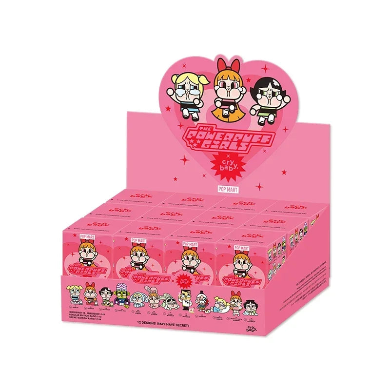 Pop Mart Crybaby x Powerpuff Girls Series Figures