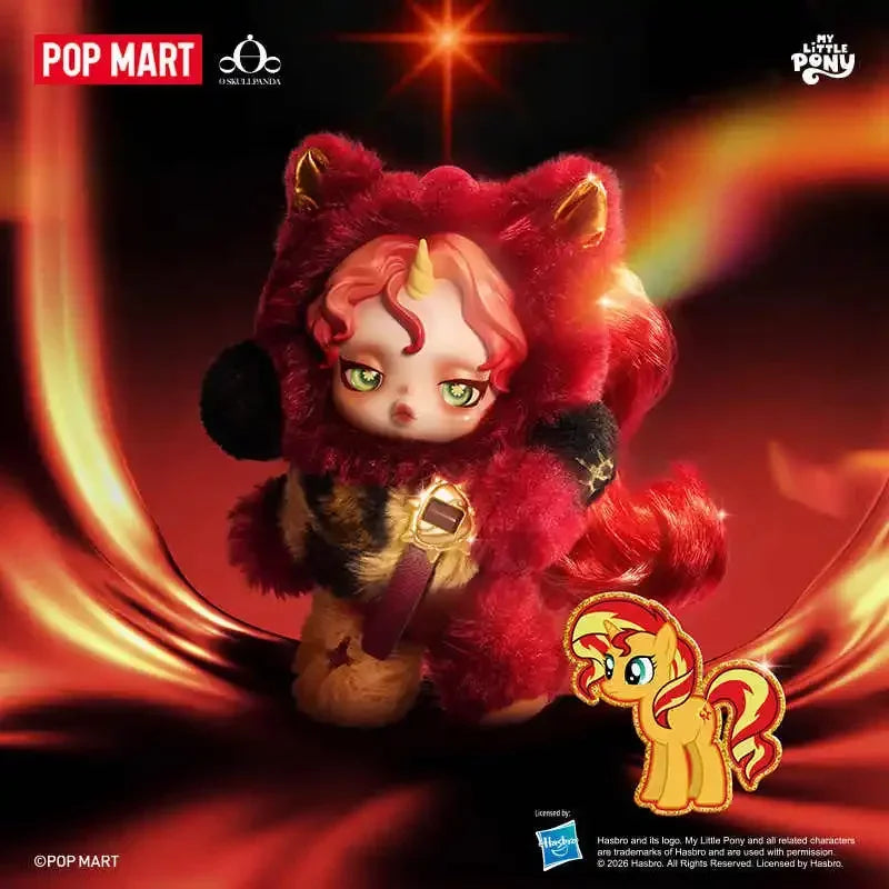 Pop Mart Skull Panda My Little Pony Series Pendants