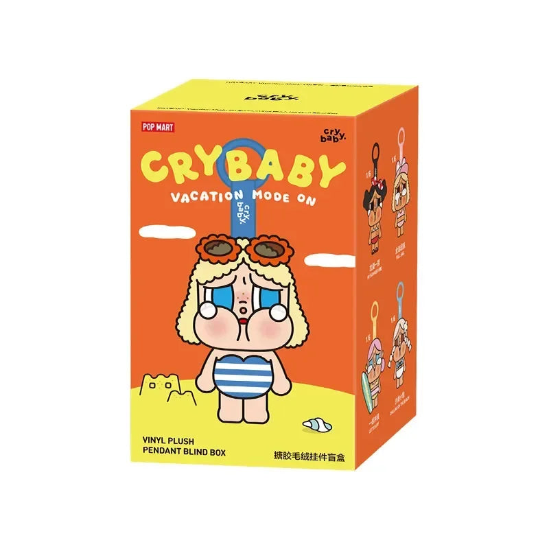 Pop Mart Crybaby Vacation Mode On Series - Vinyl Plush Pendants
