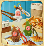 POP MART Twinkle Twinkle Savor the Moment Series – Fresh-Baked Mini Cookies Plush Pendants