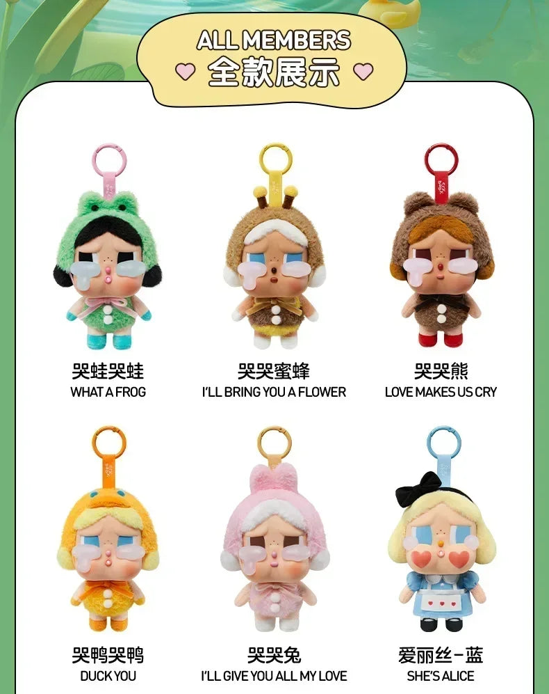 Pop Mart Crybaby Crying Again Series - Vinyl Plush Pendants