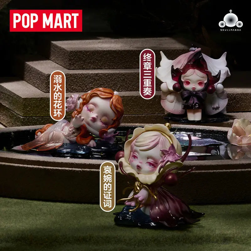 Pop Mart Skullpanda Petals In Four Acts Series Figures