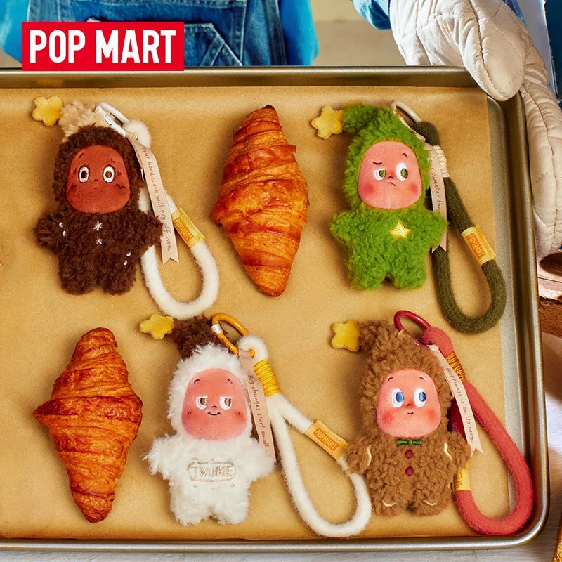 POP MART Twinkle Twinkle Savor the Moment Series – Fresh-Baked Mini Cookies Plush Pendants