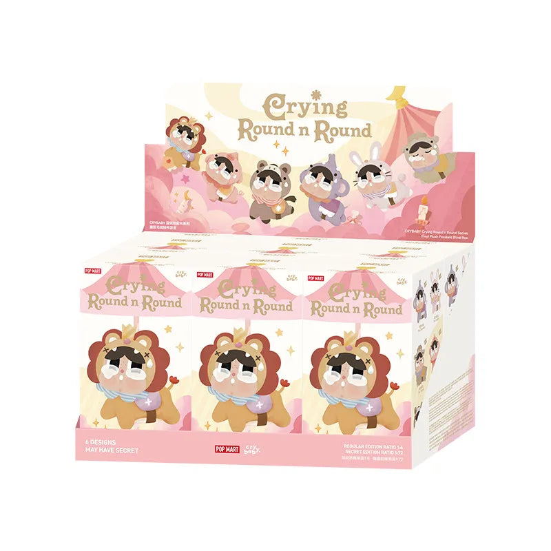 Pop Mart Crybaby Crying Round n Round Series - Vinyl Plush Pendants