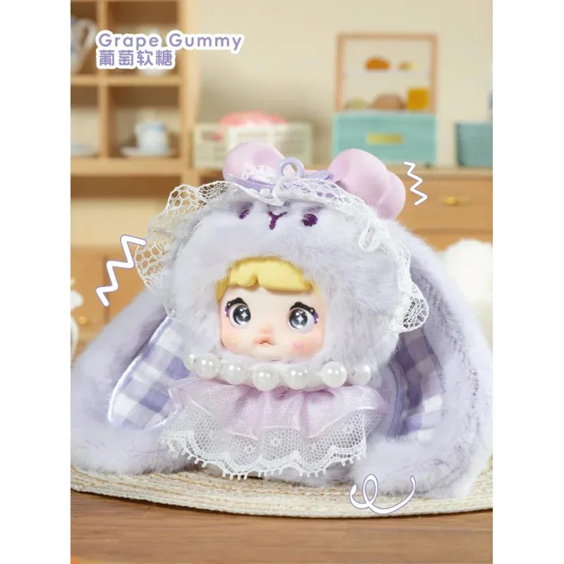 Nommi Baby Sweetheart Bunny Plush Pendants