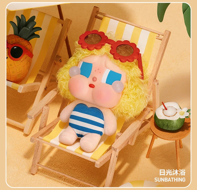 Pop Mart Crybaby Vacation Mode On Series - Vinyl Plush Pendants