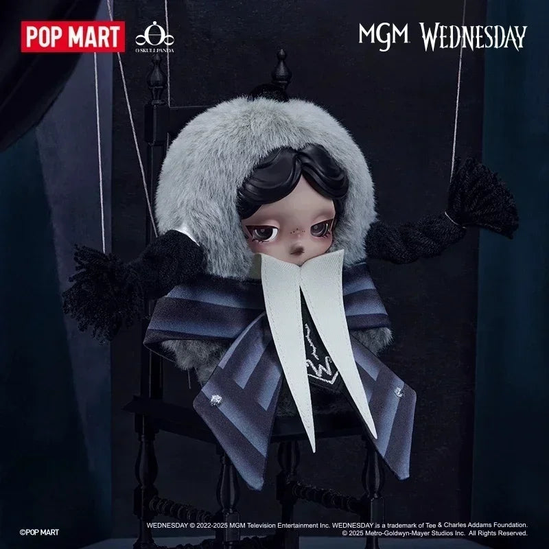 Pop Mart Skull Panda x MDM Wednesday Series Pendant