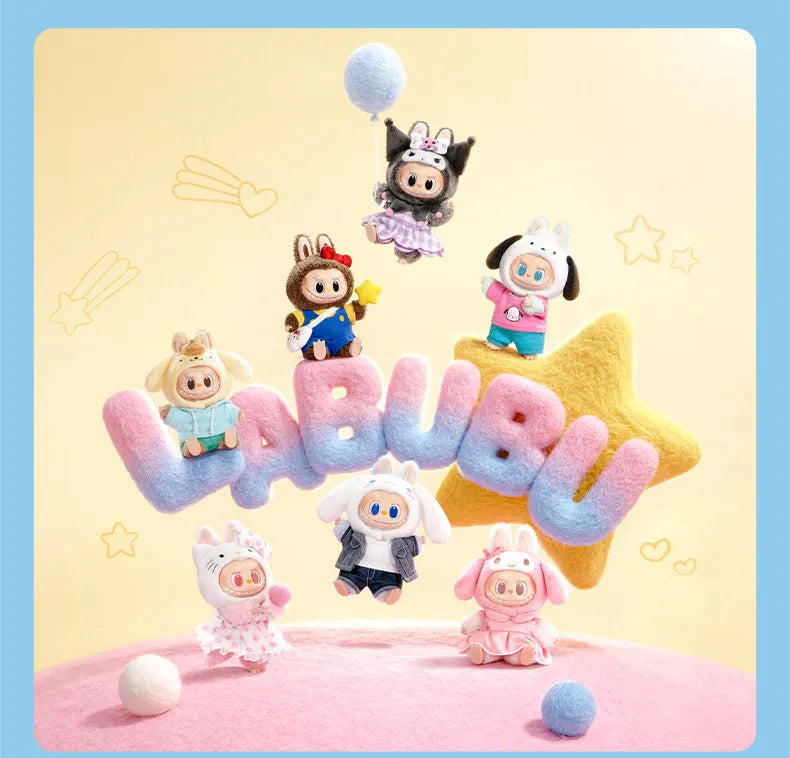 Pop Mart The Monsters x Hello Kitty and Friends Series - Vinyl Plush Pendants