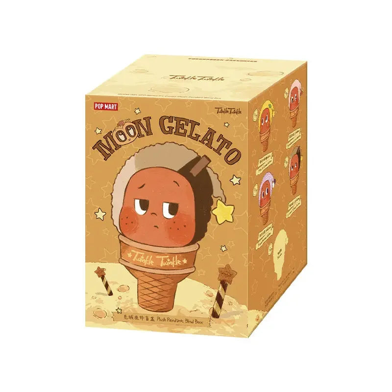Pop Mart Twinkle Twinkle MOON GELATO Series – Ice Cream Plush Pendants