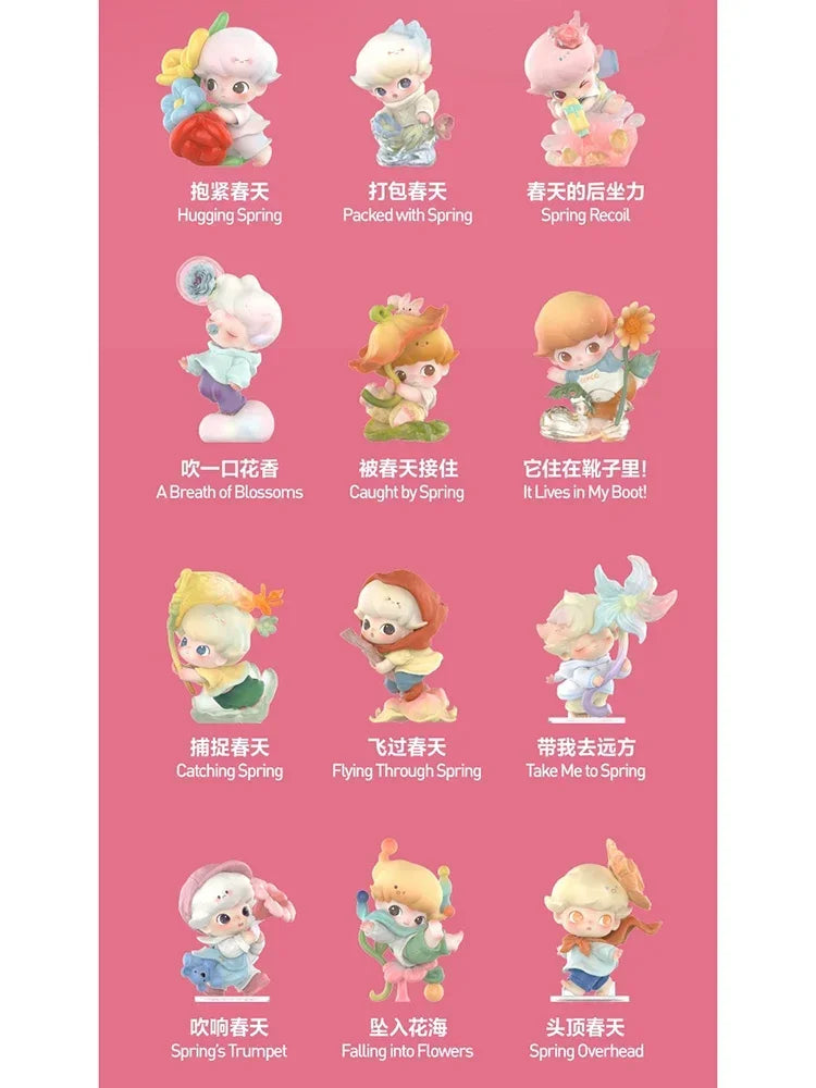 Popmart DIMOO Moments in Bloom Series Figures
