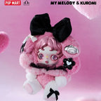 Pop Mart Skull Panda x My Melody x Kuromi Plush Pendants