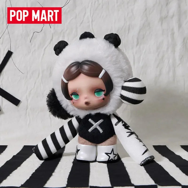 Popmart Skull Panda Off Mode Series Plush Doll Pendants