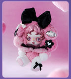Pop Mart Skull Panda x My Melody x Kuromi Plush Pendants