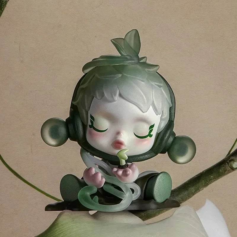 Pop Mart Skull Panda The Ink Plum Blossom Series Figures