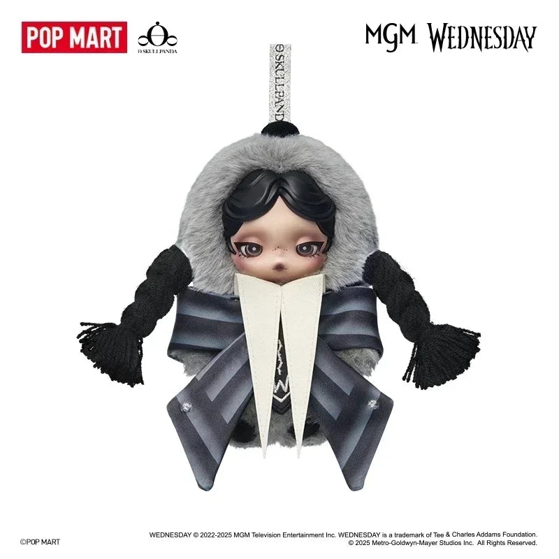 Pop Mart Skull Panda x MDM Wednesday Series Pendant