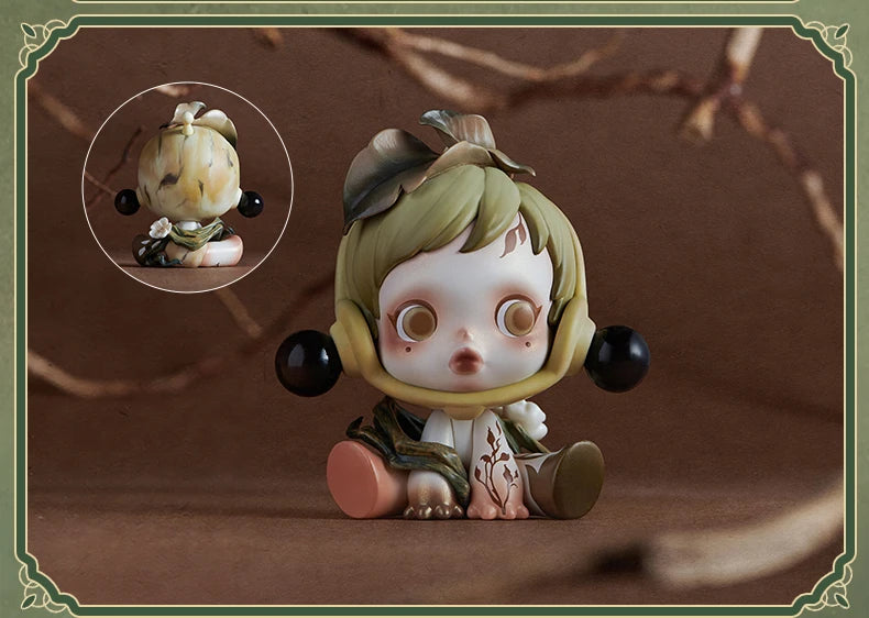 Pop Mart Skull Panda The Ink Plum Blossom Series Figures