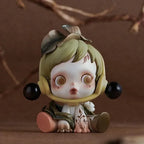 Pop Mart Skull Panda The Ink Plum Blossom Series Figures