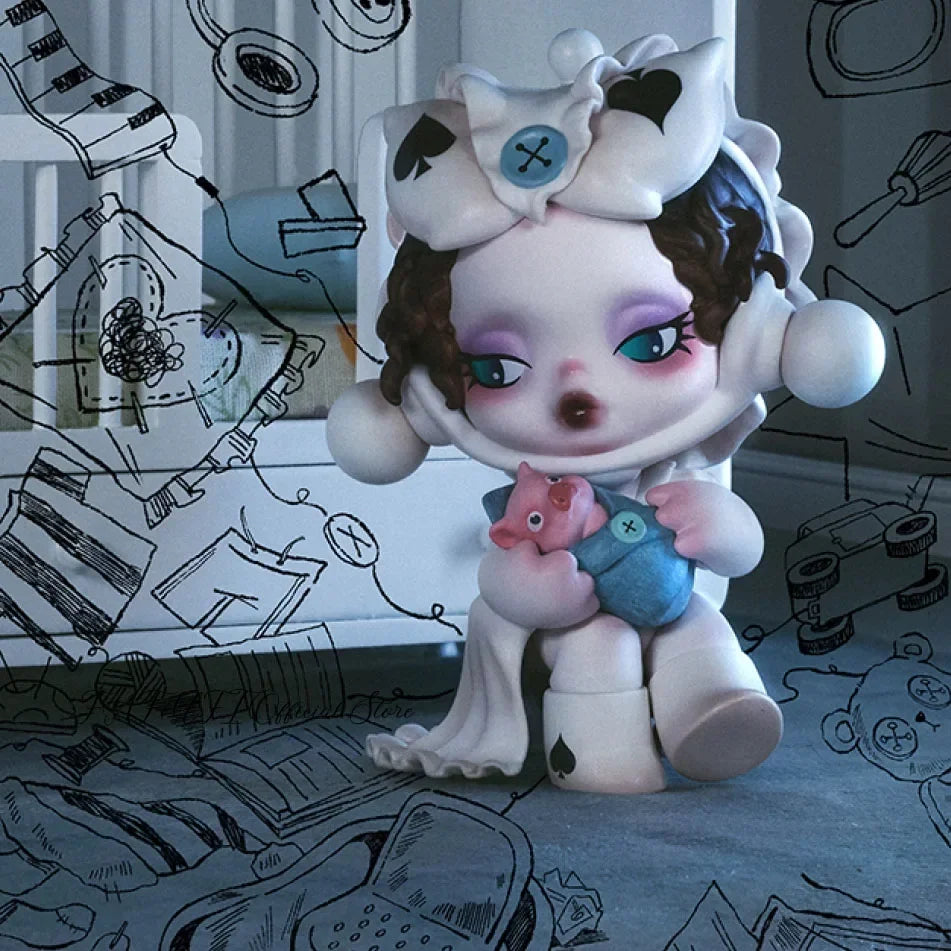 Pop Mart Skull Panda Everyday Wonderland Series Figures