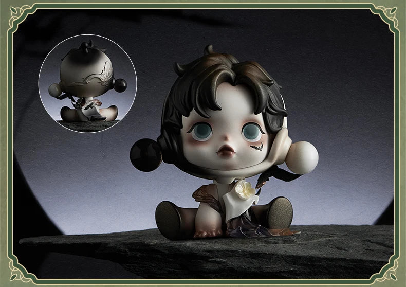 Pop Mart Skull Panda The Ink Plum Blossom Series Figures