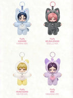 Pop Mart aespa Fluffy Club Series Vinyl Plush Doll Pendants