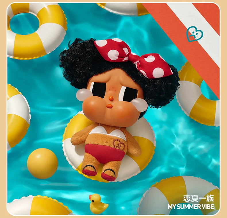 Pop Mart Crybaby Vacation Mode On Series - Vinyl Plush Pendants
