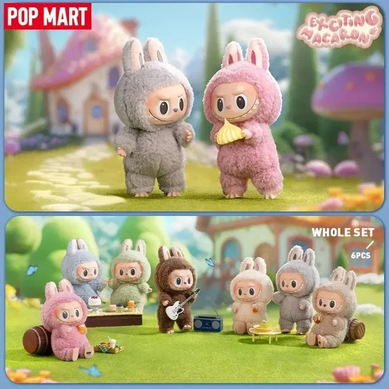 Pop Mart The Monsters Exciting Macaron Series - Vinyl Plush Pendants
